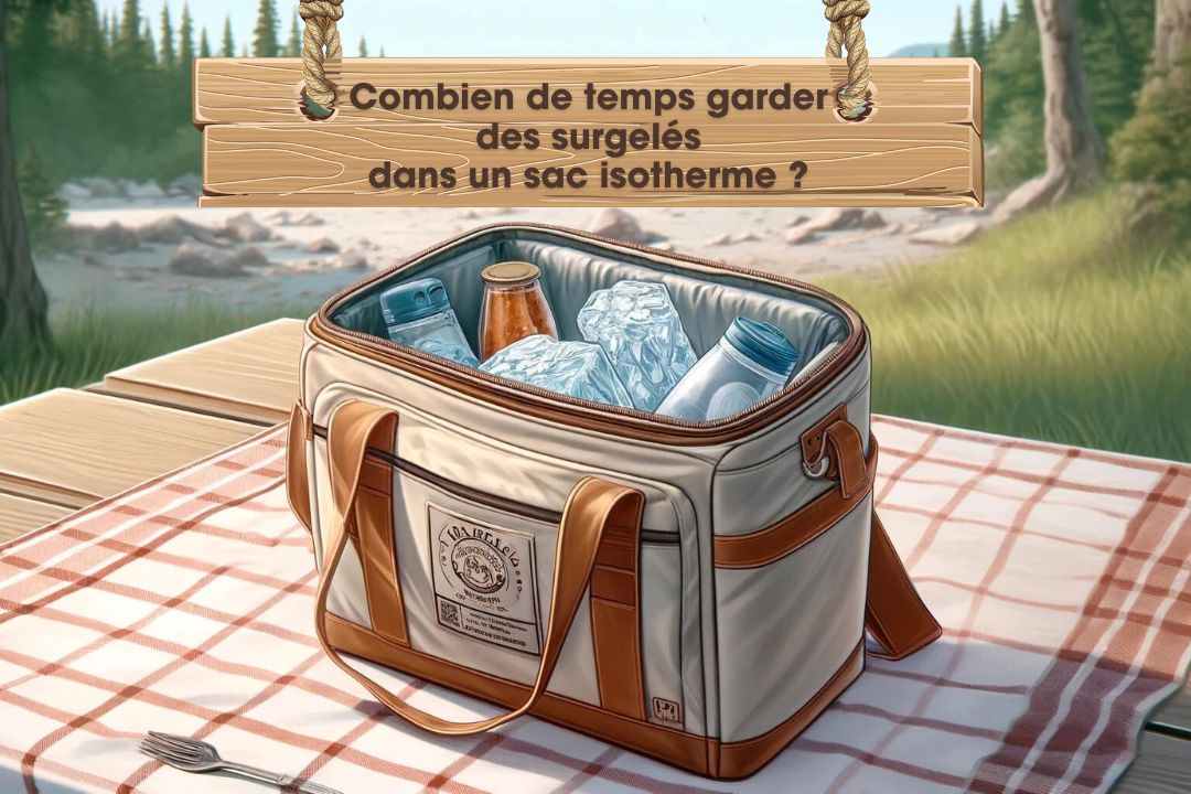 Combien de temps garder des surgelés dans un sac isotherme