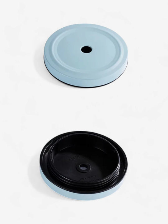 Gobelet de voyage coloré en inox 500 ml avec paille en or