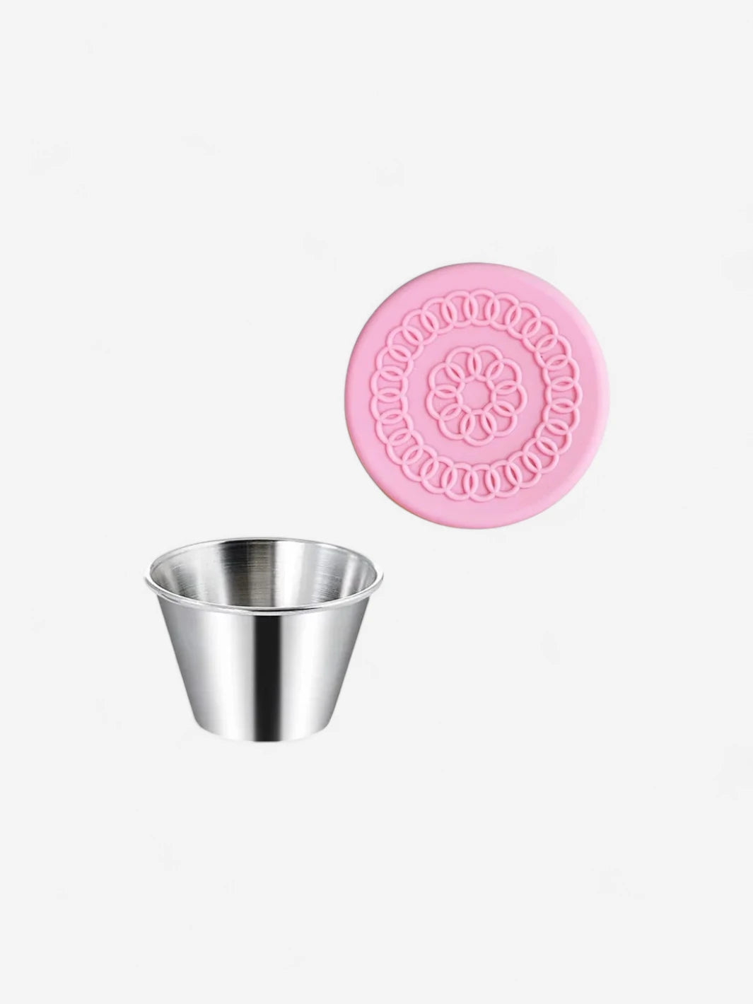 Contenants pour sauce en inox de 70ml