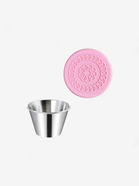 Contenants pour sauce en inox de 70ml